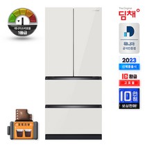 (포토리뷰) 위니아 딤채 스탠드형 김치냉장고 EDQ57HBLIE 4룸 551L 1등급 냉장/냉동