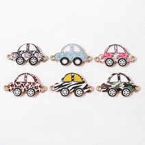[7453-G]에폭펜던트 자동차양고리 28x16mm 1개