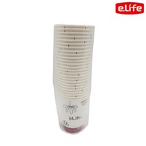 롯데 이라이프 종이컵 16oz 25p 454ml 일회용컵 커피컵 테이크아웃 플라스틱컵 자판기컵