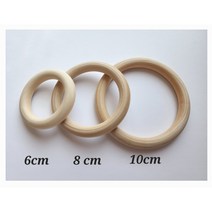 [앤쿠아](15개 이상주문만 발송)마크라메 우드링 8cm 10cm 9.5cm