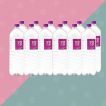 몽베스트 2L 12병 생수 물 탕비실 대용량