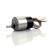 브러쉬리스모터 브러시리스모터 브러시리스 모터가 있는 금속 기어박스 PWM 속도 제어 인코더 피드백 CW CCW 드라이버 PCB 저소음 긴 수명 BLDC 기어 모터 37mm, 45 RPM+24V