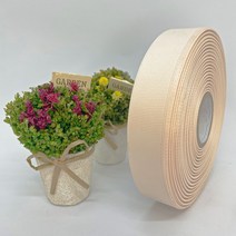 포장 리본 끈 제이제이리본 골직리본15mm 20mm 25mm 60컬러 (길이 45M ) 공단리본, 41연베이지