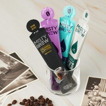 미스티브루 스틱4종 골라담기 콜드브루 액상스틱 더치커피 커피원액(25ml x 40개입), A상품(콜롬20/과테10/예가10)