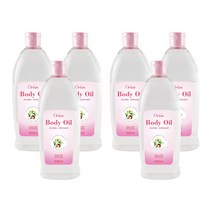 호호바함유된 바디오일 600ml 6개 바디 마사지 보습