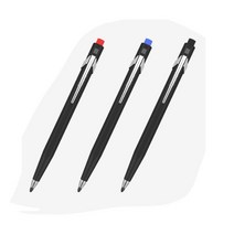 까렌다쉬 픽스펜슬 3mm HB 클래식러프 홀더샤프 각인, 각인안함-블루캡