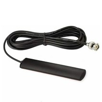 25MHz -1200MHz 광대역 스캐너 모바일 라디오 안테나 유리 마운트 (BNC 커넥터 포함) 3 미터 RG174 동축 케, 한개옵션0