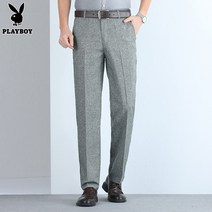 남성캐주얼바지패션 도련님 남성케주얼바지 여름 비지니스 캐쥬얼 일자 롱 팬츠 링클프리 스타일리쉬 와이드 2538991377