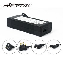 AERDU 12.6V 3S 5A 충전기 전원 공급 어댑터 12V 리튬 배터리 EU/US/AU/UK AC DC변환기, EU, EU, 단일