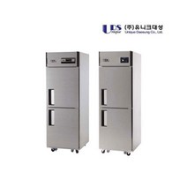 업소용 유니크 냉장냉동고 25박스 2도어, 선택15 스텐-냉동-아날로그