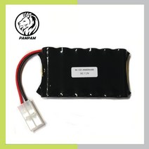 PORESO 7.2V AA 600mAh KEP-2P 니카드 Ni-CD RC 배터리