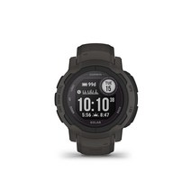 Garmin Instinct 2 태양열 GPS 야외 시계 태양열 충전 기능 멀티 GNSS 지원 Tracbak 라우팅 그래파이트