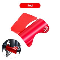 BMX 자전거 하단 브래킷 보호 알루미늄 합금 스티커 시트 브롬톤 접이식 사이클링 부품, 03 Red