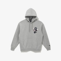 뉴에라 [뉴에라][공용]MLB 핀 버튼 뉴욕 양키스 후드 헤더 그레이 (13338664)