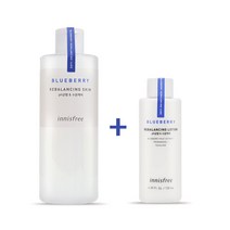 이니스프리 블루베리 리밸런싱 스킨300ml+로션130ml, 1세트