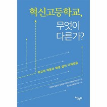 혁신고등학교 무엇이 다른가 학교의 역동과 삶의 다채로움, 상품명