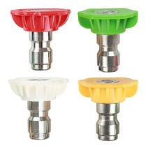 고압 분무기 살수기 세차 농업 농약 살포기 노즐 분사기 엔진1/5pcs 퀵 커넥터 자동차 세척 노즐 금속 제트, 02 E