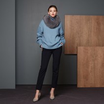 마르조 마르조 슬림웜스트레치팬츠 네이비