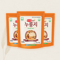 [초록숟가락]유기농 현미누룽지 450gX3EA 구수한 누룽지 국내산 새고성농협, 유기농 현미누룽지 450gX3개