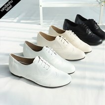 [바닐라슈] 자체제작 저스트원 소프트 옥스포드 쿠션키높이 로퍼슈즈(3cm)