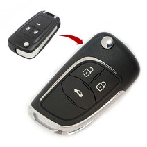 쉐보레 크루즈 아베오 트랙스 올란도 라세티프리미어 폴딩키 차키 스마트키 유럽형 케이스, 아베오(3버튼)