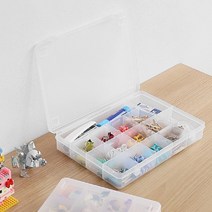 문구 낚시용품 레고 장난감 다용도 소품정리함 HSC50 나사보관함 부품함 건담 하비박스 부속케이스, 15칸