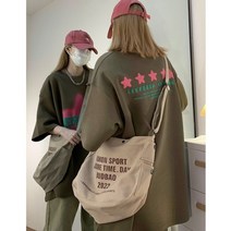 [안심구매 무료교환] 여자반팔티 오버사이즈 루즈핏 반팔 빈티지 반팔티셔츠