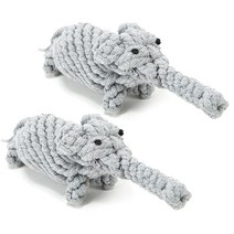 딩동펫 코끼리 실타래 강아지장난감, 2개