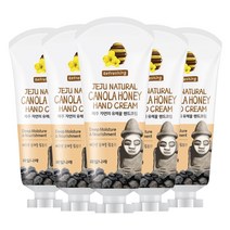과일나라 제주 자연의 유채꿀 핸드크림 x 5개, 60g
