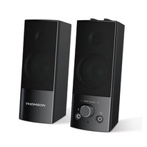 THOMSON pc 스피커 bluetooth USB 급전식 3.5 mm유선 aux 접속 가능 헤드폰 단자 부착 소형 게이밍 스피커 휴대용 3 W2 대출력