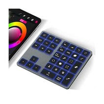 Frunsi Procreate 7 백라이트 무선 키보드 블루투스 단축키 드로잉 디자인 그래픽 태블릿 Type C Starry Gray, Grey, Grey