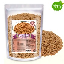 정우당 렌틸콩 (000979/000980), 4개, 갈색렌틸콩 1kg
