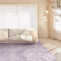 코스트코 플로티나 극세사 카페트 160x210cm - 퍼플
