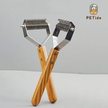 PETide 반려동물 죽은털 엉킨털 제거 브러쉬, 1개, 21x8.5cm