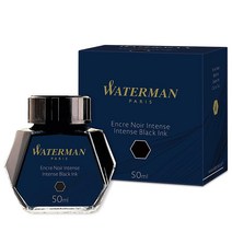 Waterman ‘50 ml’ 만년필용 잉크병 앱솔루트 브라운, Intense Black