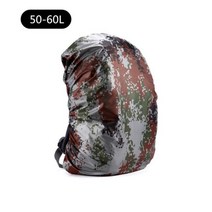 위장 레인 코트 커버 가방 35l/45l/50-60l 방수 스포츠 여행 캠핑 배낭 보호, 50-60L2, 50-60L2