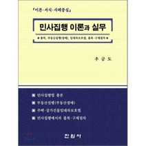 민사집행 이론과 실무 : 이론·서식·사례중심, 진원사(진원무역), 우금도 저