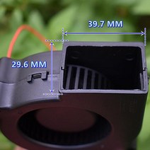 차콜스타터 숯착화기 미니 브러시리스 대형 풍량 7530 팬 DC 6V-24V 12V 그릴 바베큐 스토브 송풍기용