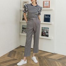 나인 핀턱 와이드 실루엣 팬츠(PT-3875)