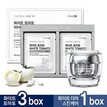 데이즈온 크리스탈 라인 RX 화이트 토마토 3박스 + 미백크림, 단품, 단품