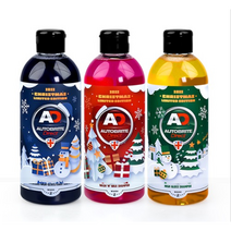 AD 오토브라이트 퍼플벨벳 럭셔리서드 바나나글로스 카샴푸 크리스마스 세트 500ML3EA 크리스마스 특선 에디션