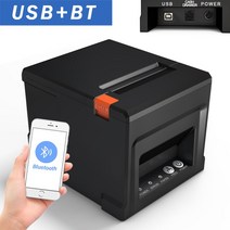 카드 포스기 POs 이지체크 단말기 신화포 가정용 다기능 와이파이 프린터 열전사 영수증 자동 절단기 식, 03 USB Bluetooth_02 미국 플러그