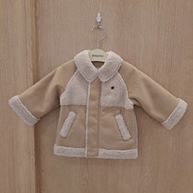 [압소바] 초봄 늦가을 겨울 유아 남아 여아 공용 윌 무스탕 자켓 AW7-26301