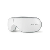 코드제로 눈 마사지기 CORDZERO-EL1 온열안대 (화이트), 코드제로 눈 마사지기 CORDZERO-EL1 화이트
