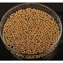 골드 텅스텐 비드 10개 묶음 지그헤드 자작용 싱커 0.5g 1g 1.5g 2g, 6.4mm(10EA)