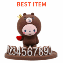 아름 모쿄 캐릭터 주차번호판, 핑크돼지