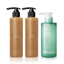 원더바스 레몬청 클렌저 200ml 2개+닥터지 약산성 클렌징 젤 폼 200ml_ B, 상품+증정품