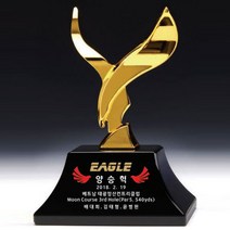SP팩토리 골프트로피 홀인원 이글 싱글 우승 크리스탈트로피