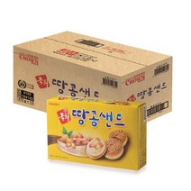 크라운 국희땅콩샌드, 372g, 12개입