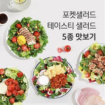 간편한 밀키트 테이스티 샐러드 5종 맛보기, 단품